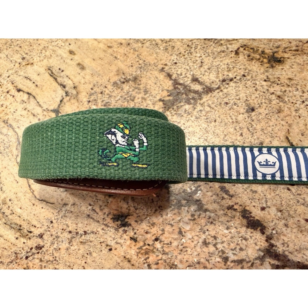 The Peter Millar University of Notre Dame Fighting Irish Belt Size 42